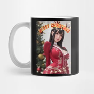 Merry Christmas Anime Girl Cosplay Xmas Cute Christmas Girl Mug